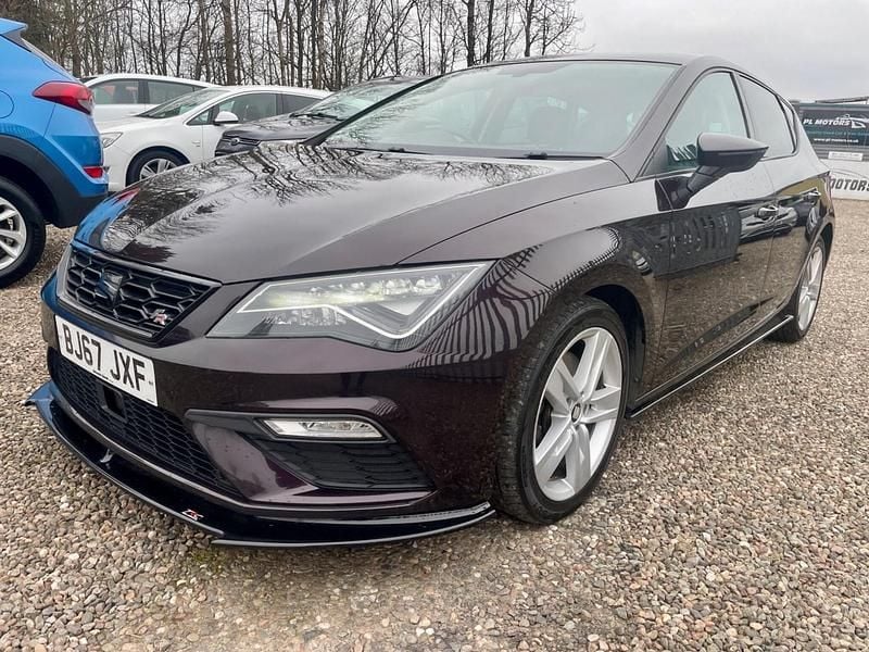 Used Seat Leon FR 184 HP (135 kW) 2017 Mauve/purple Hatchback