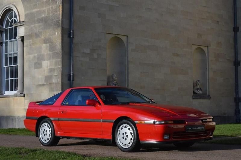 Used Toyota Supra 200 HP (147 kW) 1990 Red Coupe