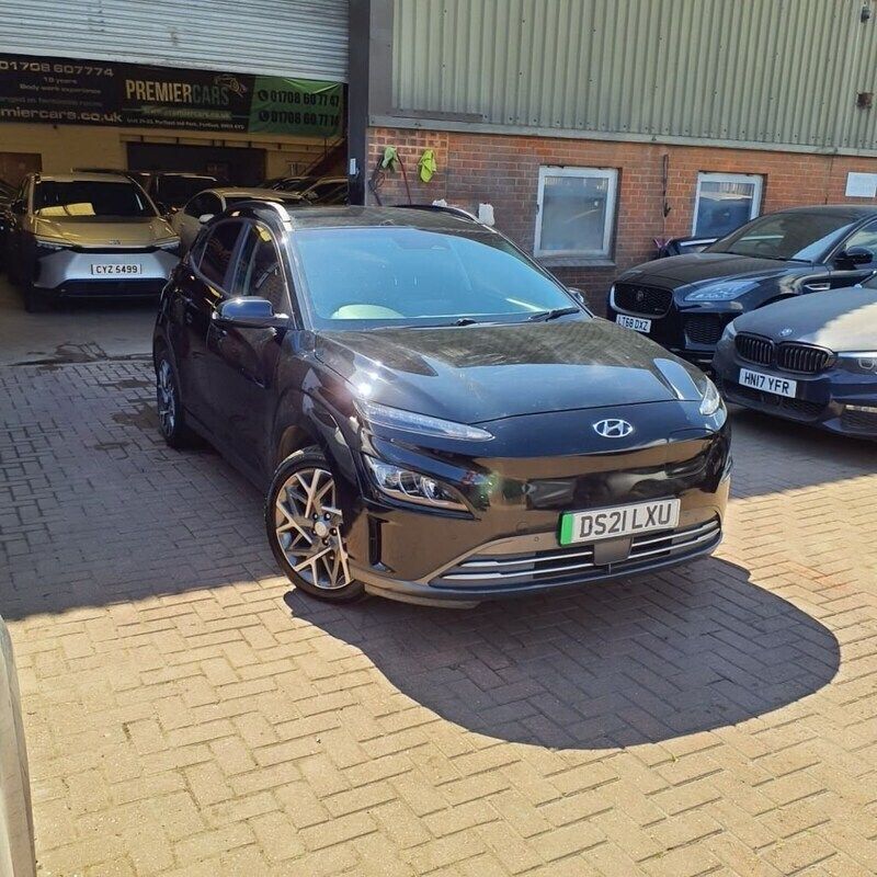 Black Used 2021 Hyundai Kona Premium SUV | £10,995 (Super price) - Image 1/4
