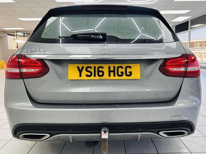 Used Mercedes C250 AMG line 2016 Silver Estate