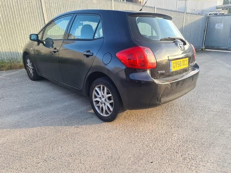 Used Toyota Auris T3 97 HP (71 kW) 2008 Black Hatchback