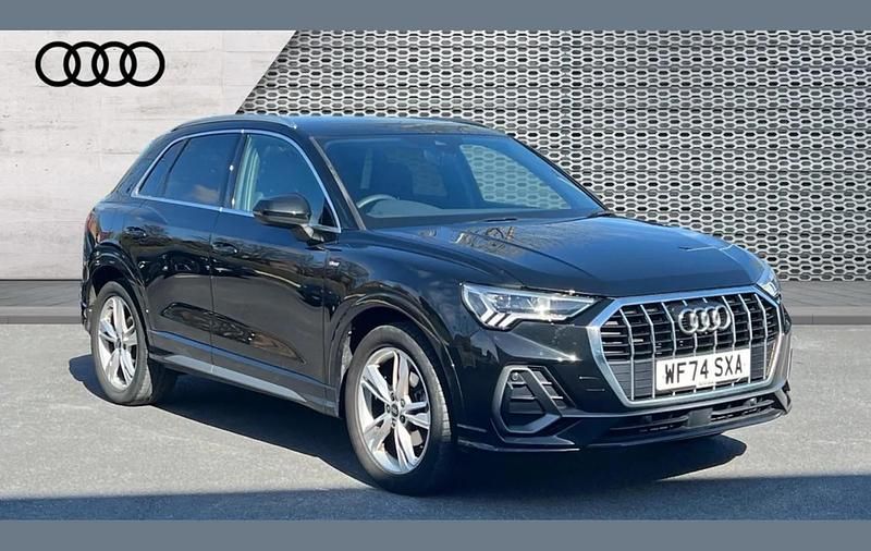 Used Audi Q3 S-Line 150 HP (110 kW) 2024 Black SUV