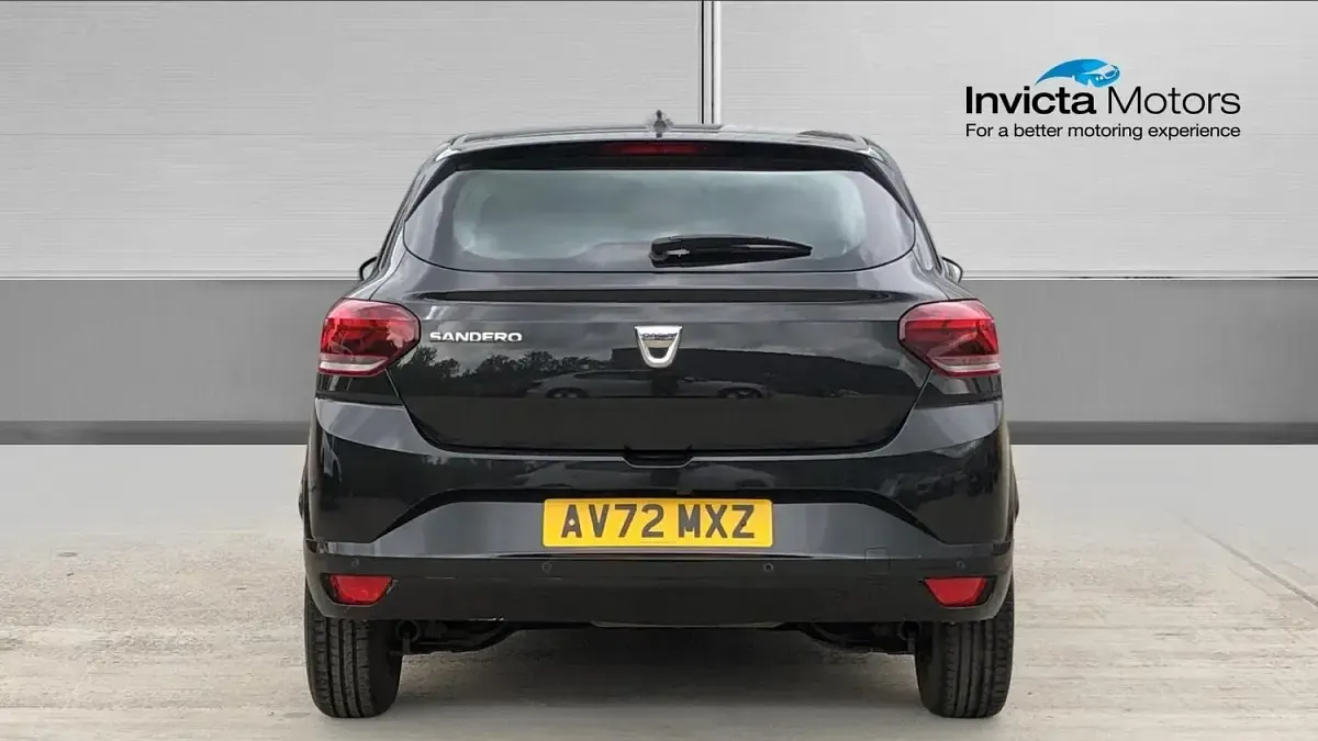Used Dacia Sandero Comfort 91 HP (66 kW) 2022 Black Hatchback
