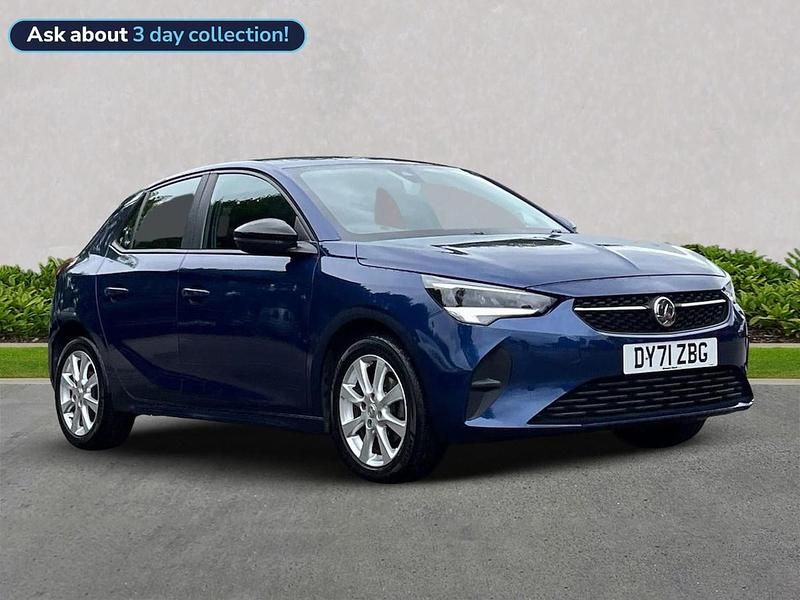 Blue Used 2021 Vauxhall Corsa Hatchback | £10,249 (Fair price) - Image 1/4