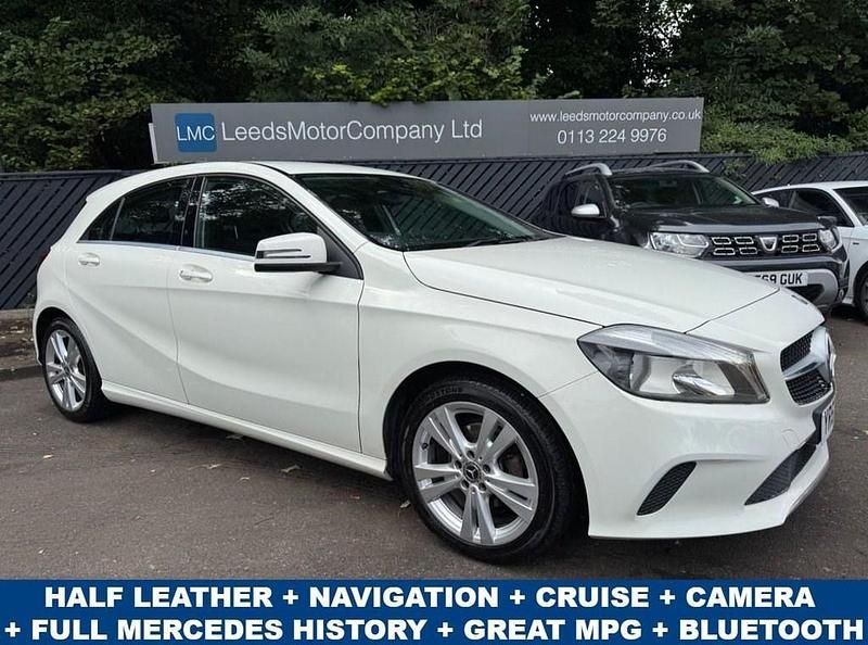 White Used 2017 Mercedes A180 Hatchback | £10,995 (Good price) - Image 1/4