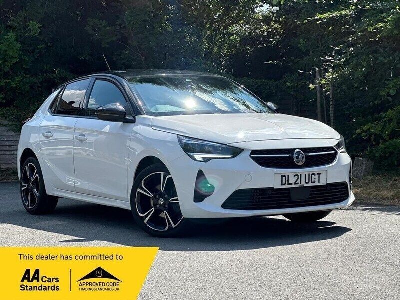 White Used 2021 Vauxhall Corsa SRi Hatchback | £11,690 (Good price) - Image 1/3