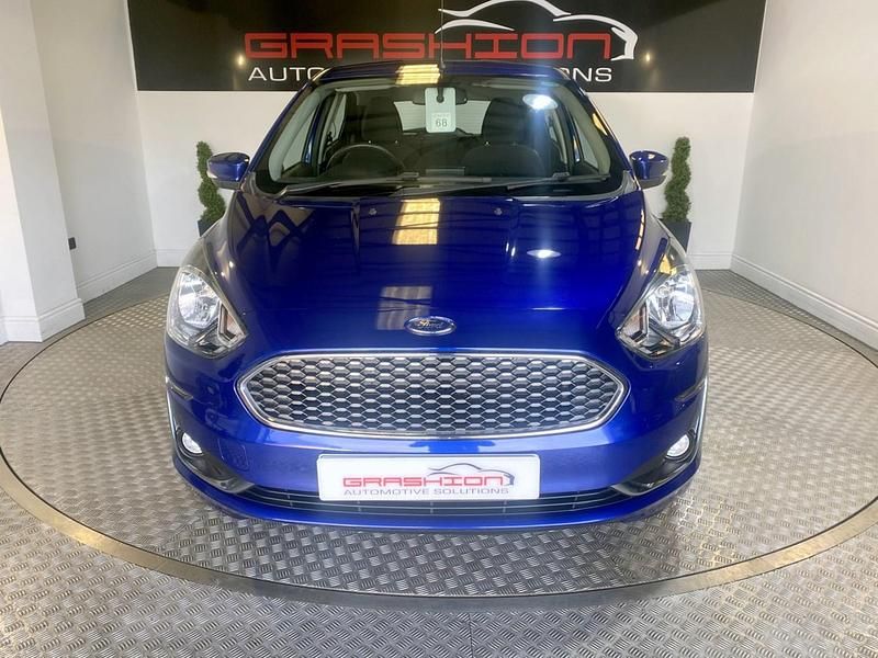 Used Ford Ka Plus Zetec 85 HP (62 kW) 2018 Blue Hatchback