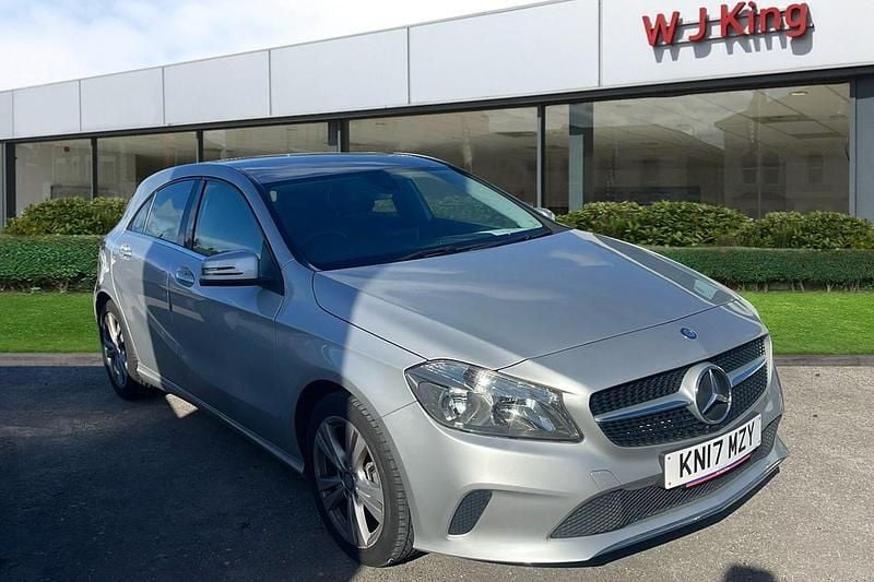 Silver Used 2017 Mercedes A180 Hatchback | £13,795 (Fair price) - Image 1/3