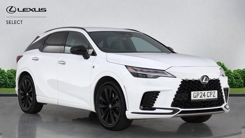 Used Lexus RX500h Sport Line 2024 White SUV