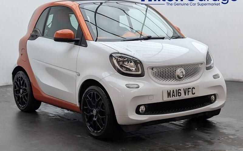 Used Smart ForTwo Coupé Edition #1 90 HP (66 kW) 2015 White Coupe