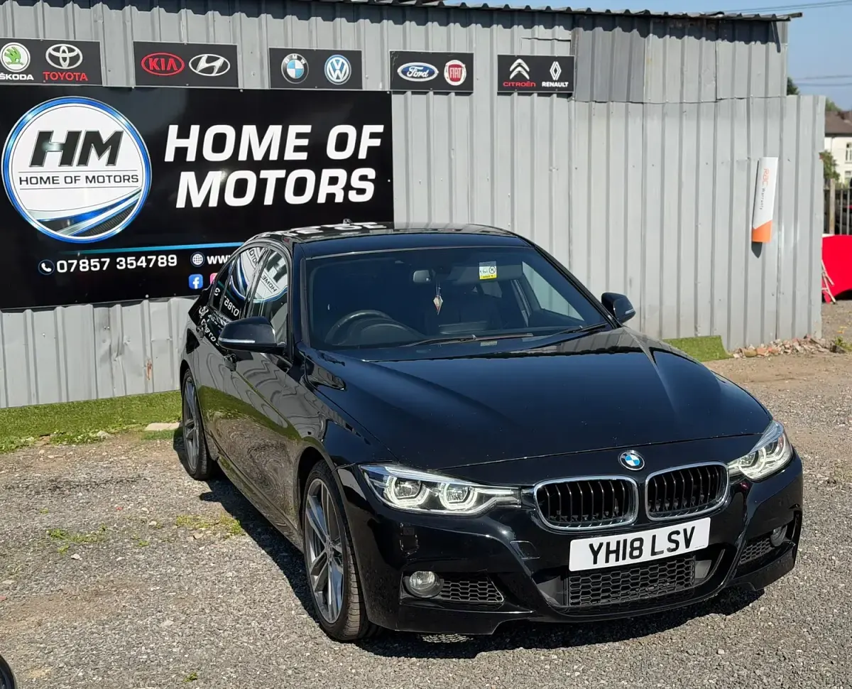 Used BMW 320 M Sport 187 HP (137 kW) 2018 Black Sedan