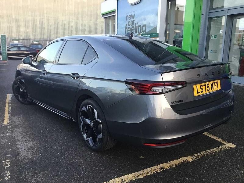 New Skoda Superb SportLine 110 HP (80 kW) 2025 Graphite grey metallic Hatchback