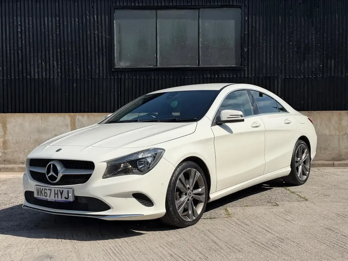 Used Mercedes CLA200 2017 White Coupe