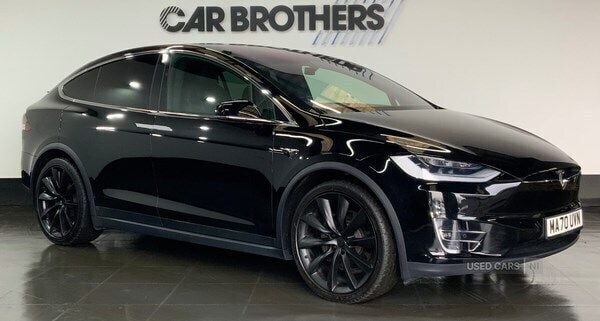 Black Used 2020 Tesla Model X Long Range AWD SUV | £32,495 (Fair price) - Image 1/4