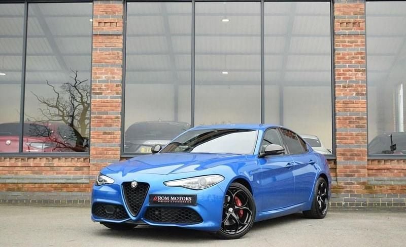 Used Alfa Romeo Giulia Saloon Ti 280 HP (205 kW) 2019 Blue Sedan