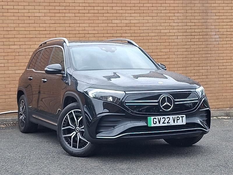 Black Used 2022 Mercedes EQB350 AMG Line Premium SUV | £27,698 (Fair price) - Image 1/4