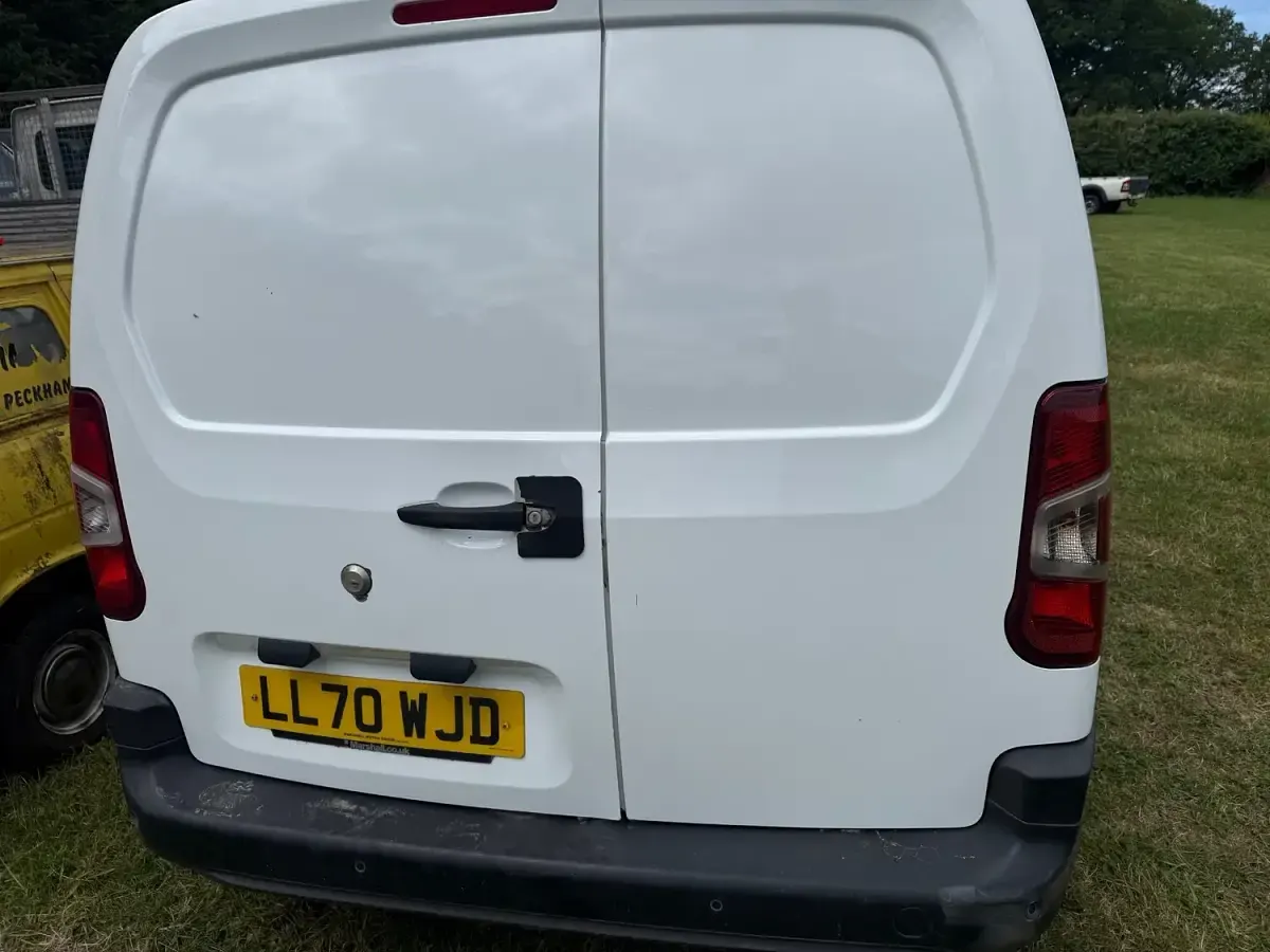 Used Peugeot Partner 131 HP (96 kW) 2020 White MPV