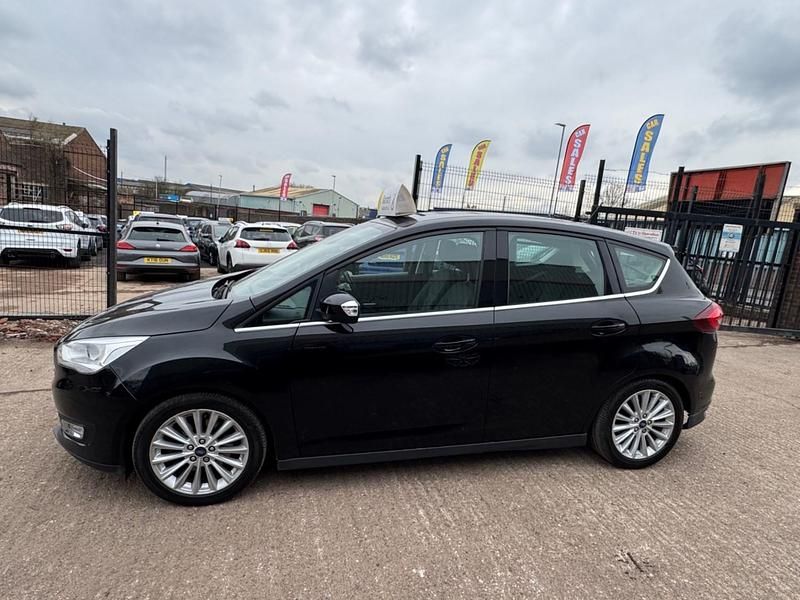 Used Ford C-MAX Titanium 150 HP (110 kW) 2019 Black MPV