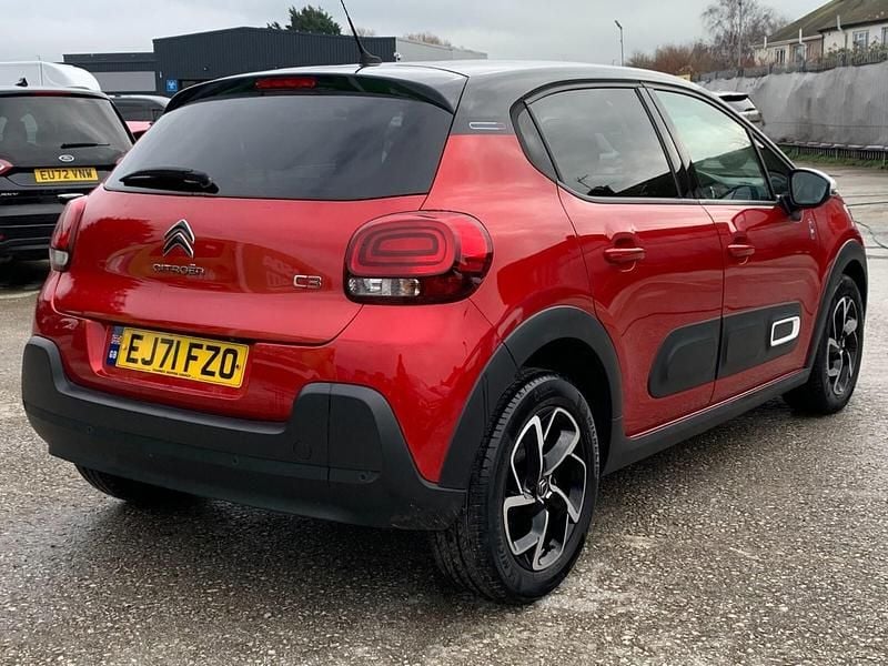 Used Citroën C3 PureTech 2021 Red Hatchback