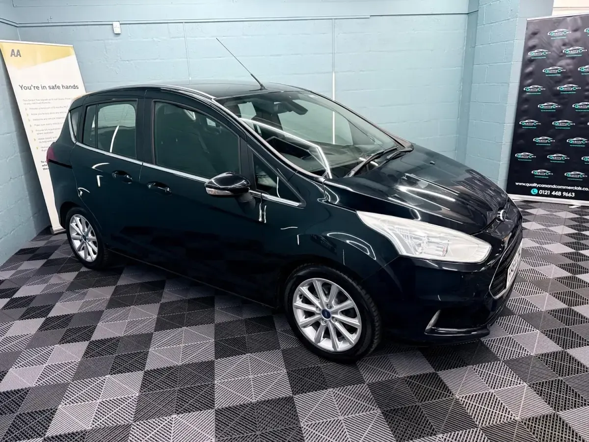 Used Ford B-MAX Titanium 95 HP (69 kW) 2014 Black MPV