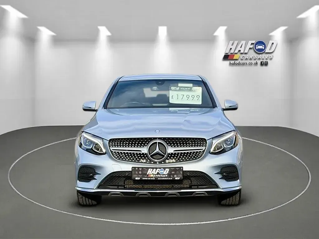 Used Mercedes GLC250 AMG line 2017 Silver Coupe