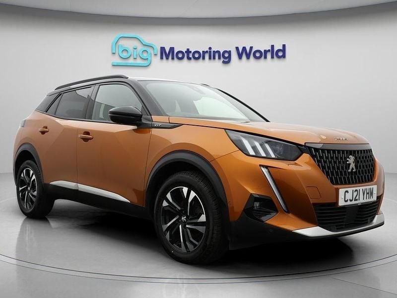 Orange Used 2021 Peugeot 2008 GT SUV | £12,300 (Good price) - Image 1/4