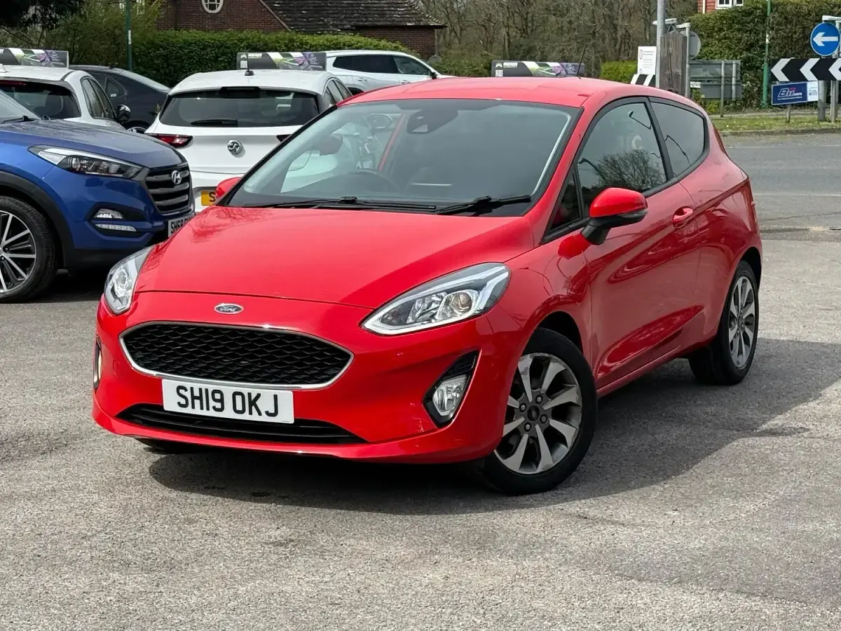 Used Ford Fiesta Trend 2019 Red Hatchback