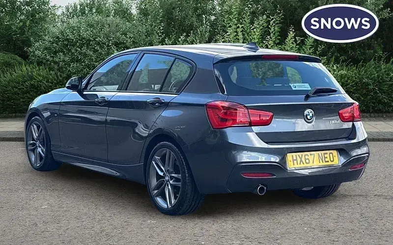 Second-hand BMW 118 M Sport 150 CP (110 kW) 2017 Gri Hatchback