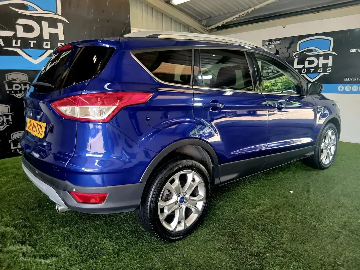 Used Ford Kuga Titanium 150 HP (110 kW) 2016 Blue SUV