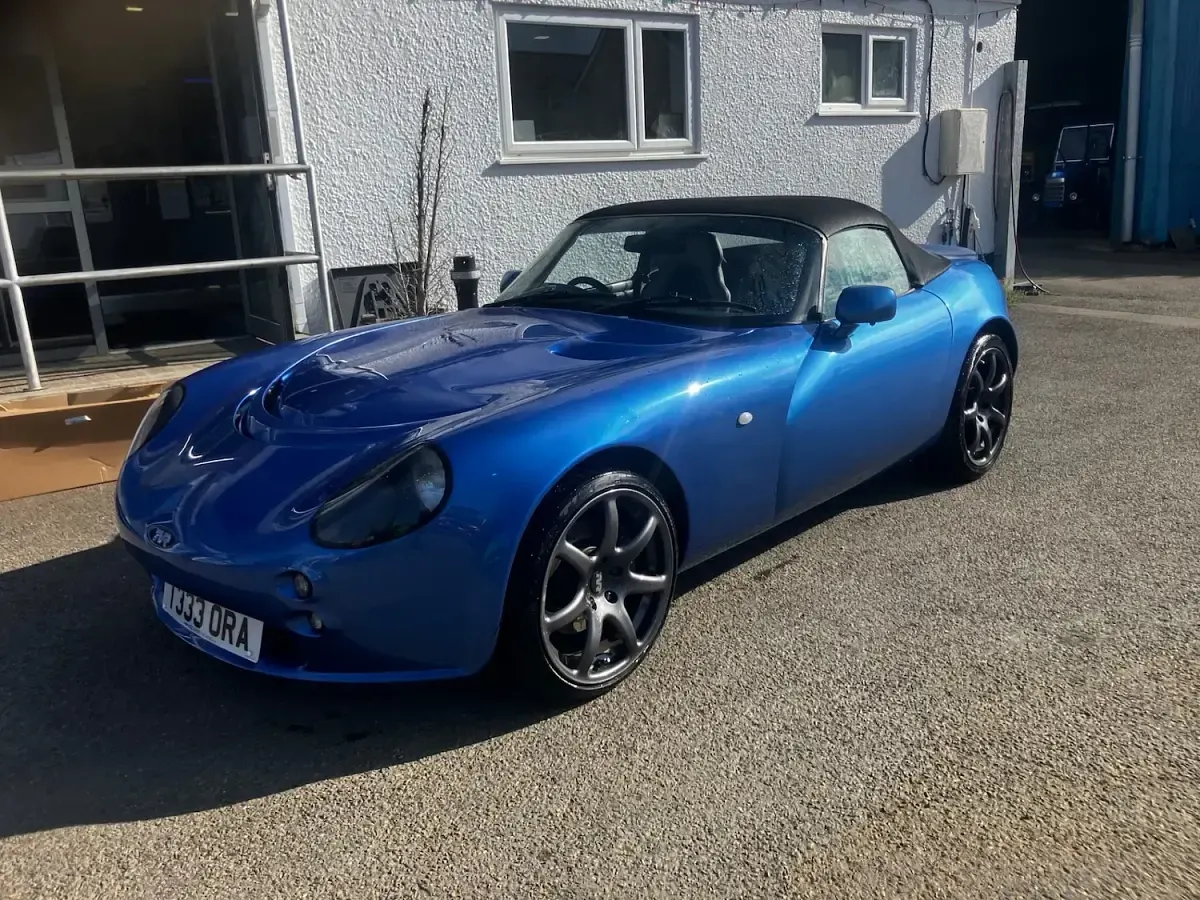 Used TVR Tamora 360 HP (264 kW) 2002 Blue Cabriolet