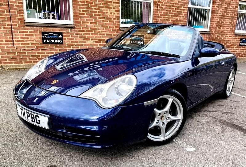 Used Porsche 911 Carrera Cabriolet 2002 Blue Cabriolet
