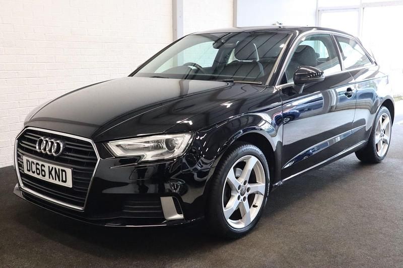 Used Audi A3 Sport 115 HP (84 kW) 2016 Black Hatchback