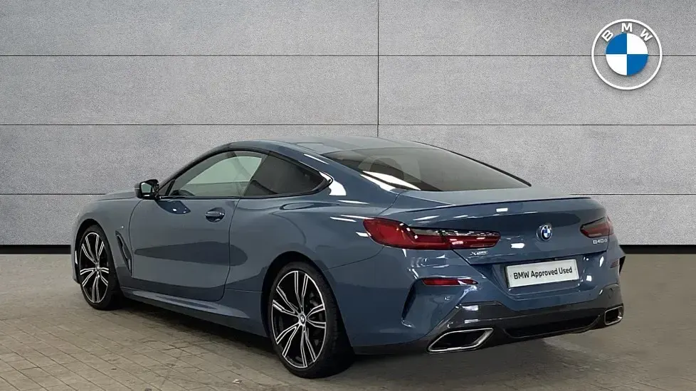 Used BMW 840 Coupé Comfort Edition 316 HP (232 kW) 2018 Blue Coupe
