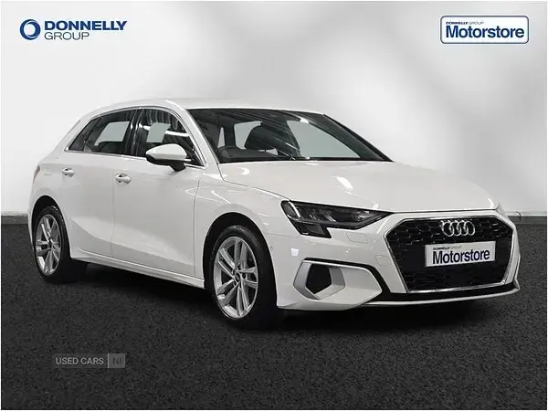 Used Audi A3 Sport 110 HP (80 kW) 2021 White Sedan
