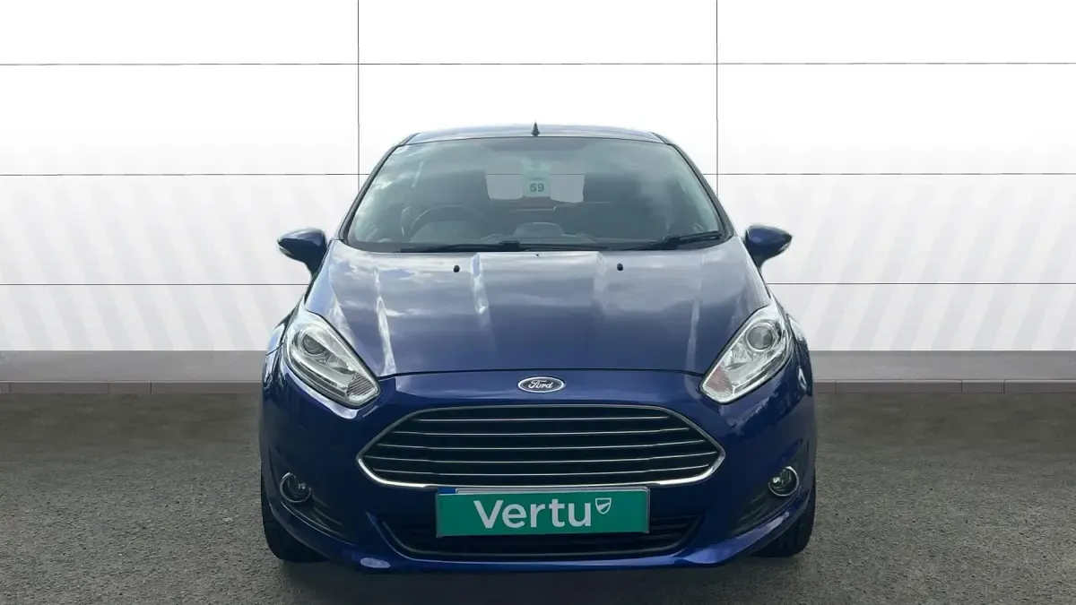 Used Ford Fiesta Zetec 82 HP (60 kW) 2017 Blue Hatchback