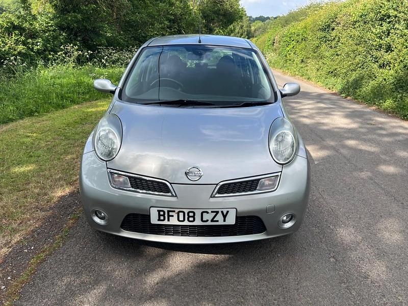 Used Nissan Micra Tekna 2008 Silver Hatchback