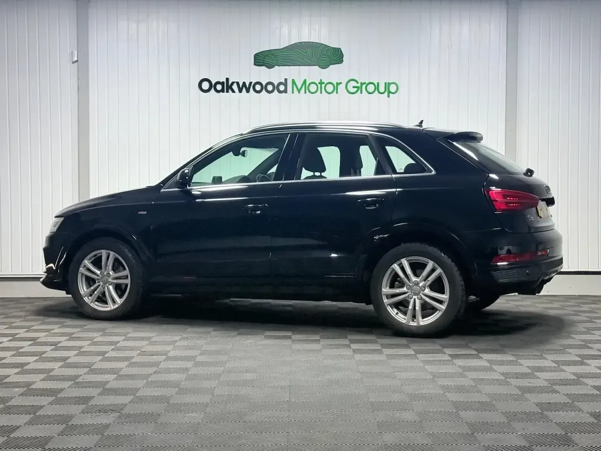 Used Audi Q3 S-Line 150 HP (110 kW) 2017 Black SUV