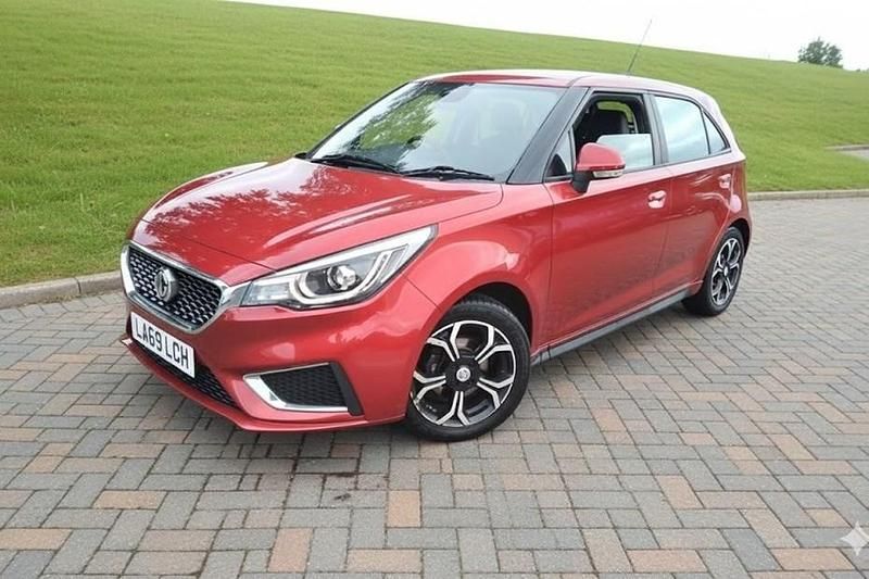 Used MG MG3 Exclusive 106 HP (77 kW) 2019 Red Hatchback