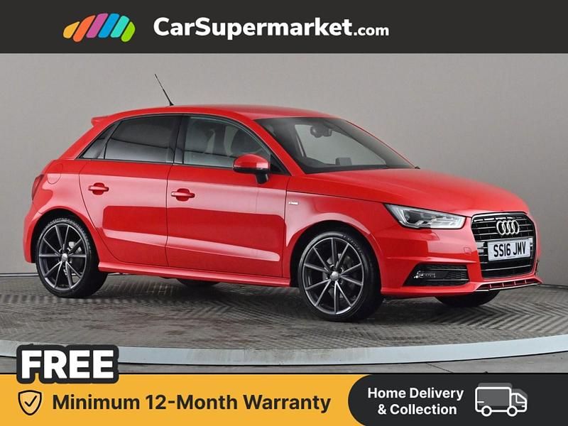 Used Audi A1 Black Edition 2016 Red Hatchback