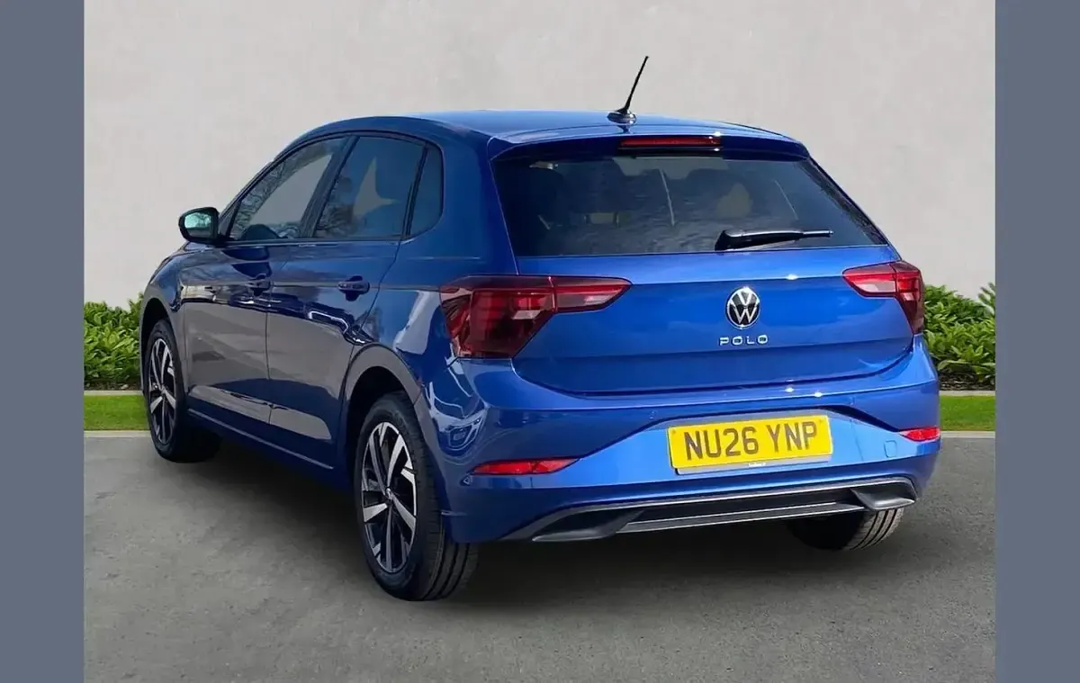 New VW Polo Match 95 HP (69 kW) 2026 Blue Hatchback