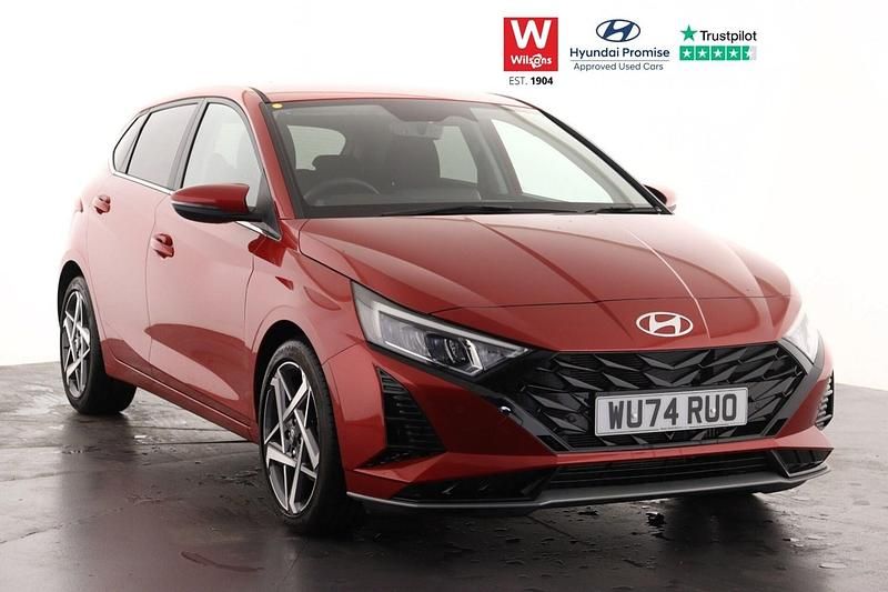 Red Used 2024 Hyundai i20 Ultimate Hatchback | £19,995 (A bit pricey) - Image 1/3