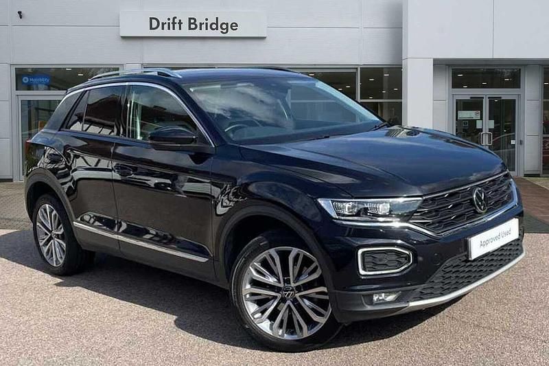Black Used 2021 VW T-Roc SEL SUV | £20,995 (Fair price) - Image 1/3