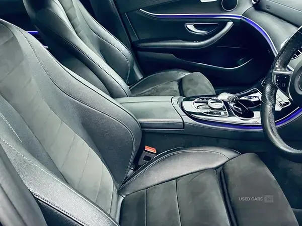 Used Mercedes E220 AMG line 2017 Black Sedan