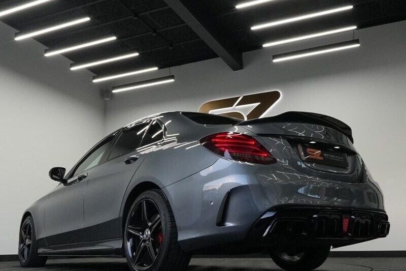 Grey Used 2017 Mercedes C220 AMG line Sedan | £18,995 (Expensive) - Image 1/1