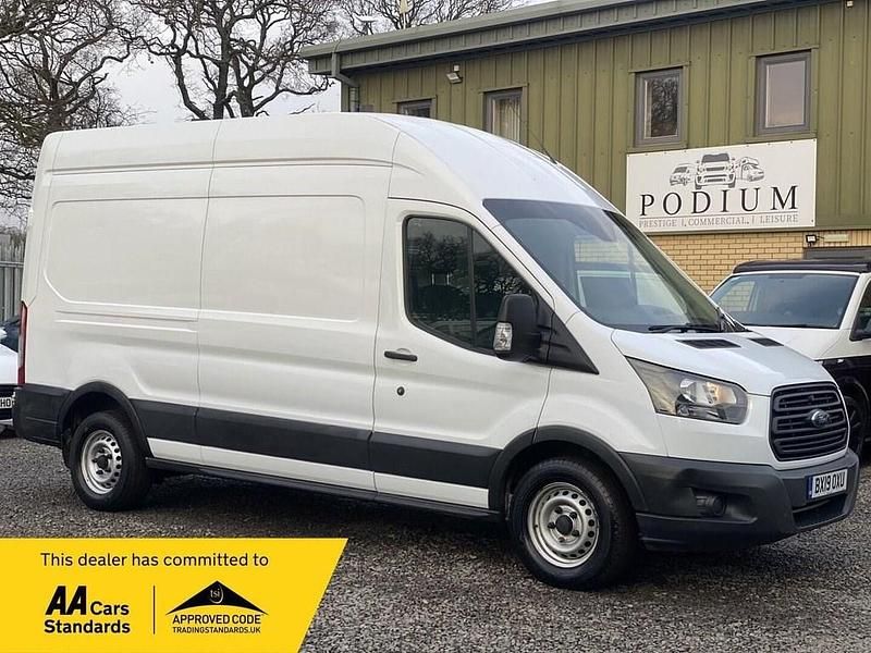 Used Ford Transit 105 HP (77 kW) 2019 White Van