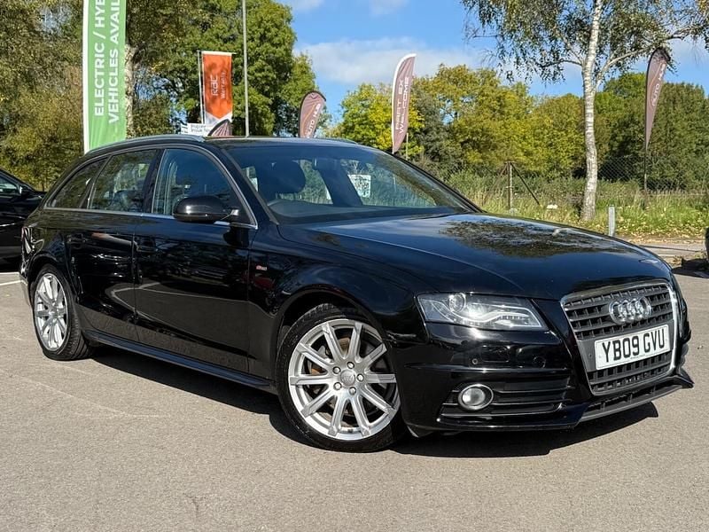 Black Used 2009 Audi A4 S-Line Estate | £6,495 (Fair price) - Image 1/4