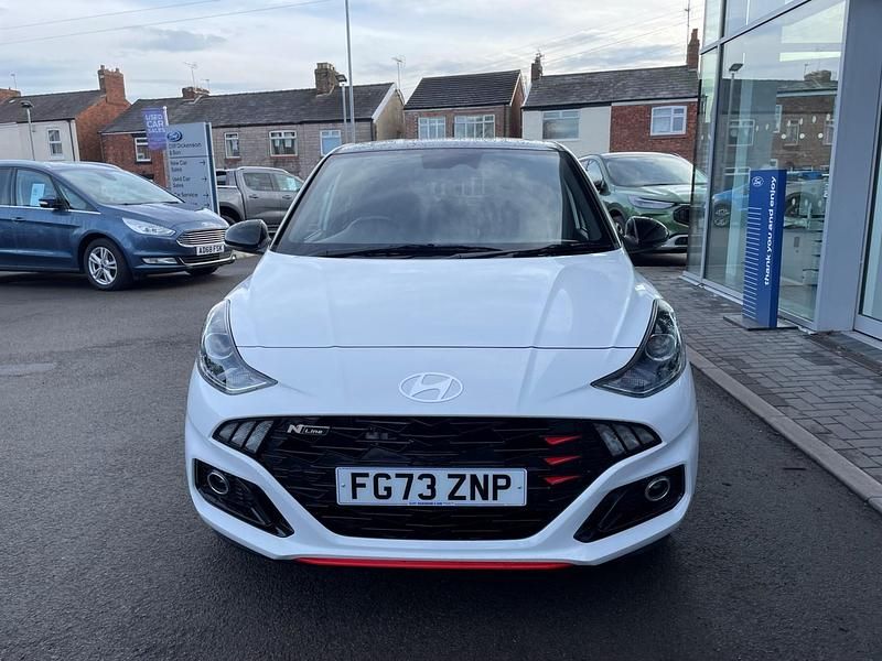 Used Hyundai i10 N Line 2023 White Hatchback