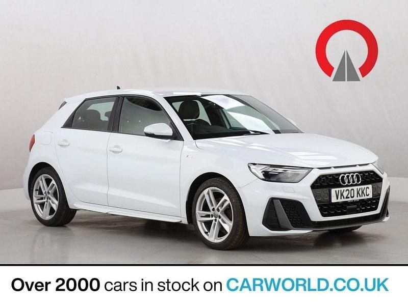 Used Audi A1 Sportback S-Line 116 HP (85 kW) 2020 White Hatchback