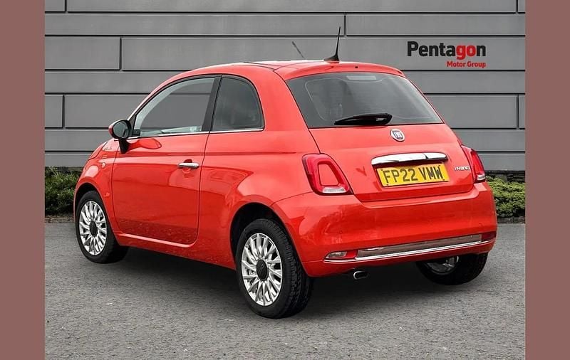 Used Fiat 500 Dolcevita 68 HP (50 kW) 2022 Orange Hatchback