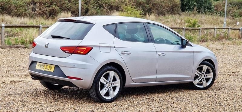 Silver Used 2018 Seat Leon FR Hatchback | £7,450 (Good price) - Image 1/4